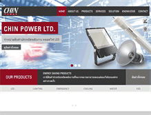 Tablet Screenshot of chinpower.net